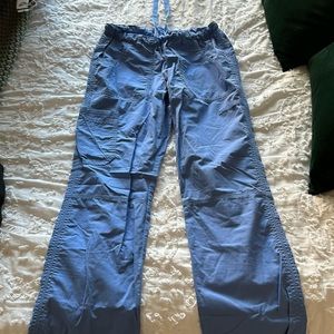 Ceil blue scrub pants